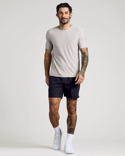 Classic Round Neck T-Shirt - Grey
