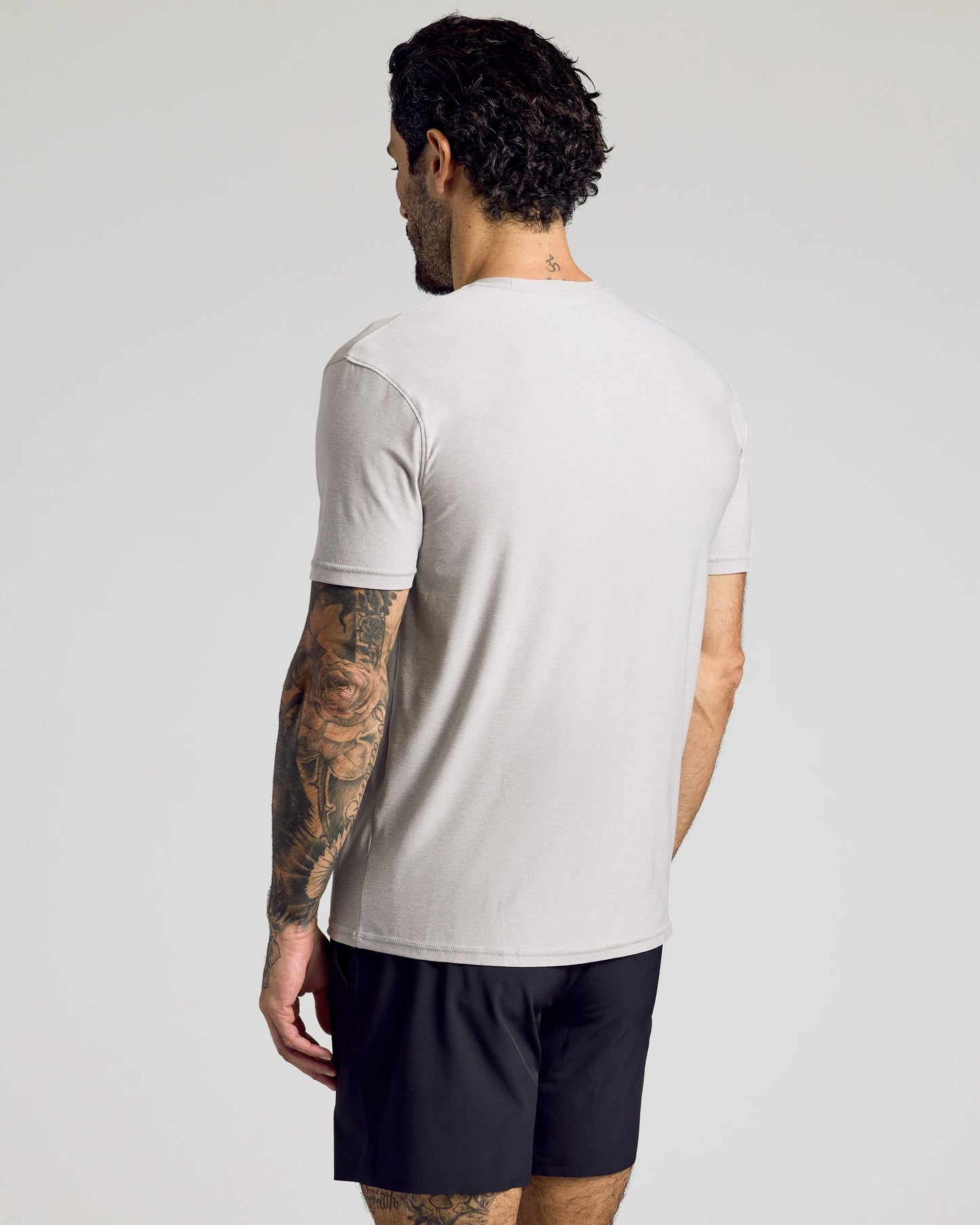 Classic Round Neck T-Shirt - Grey