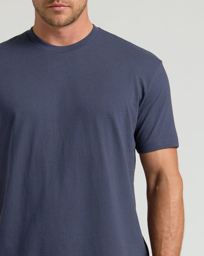 Classic Round Neck T-Shirt - Charcoal
