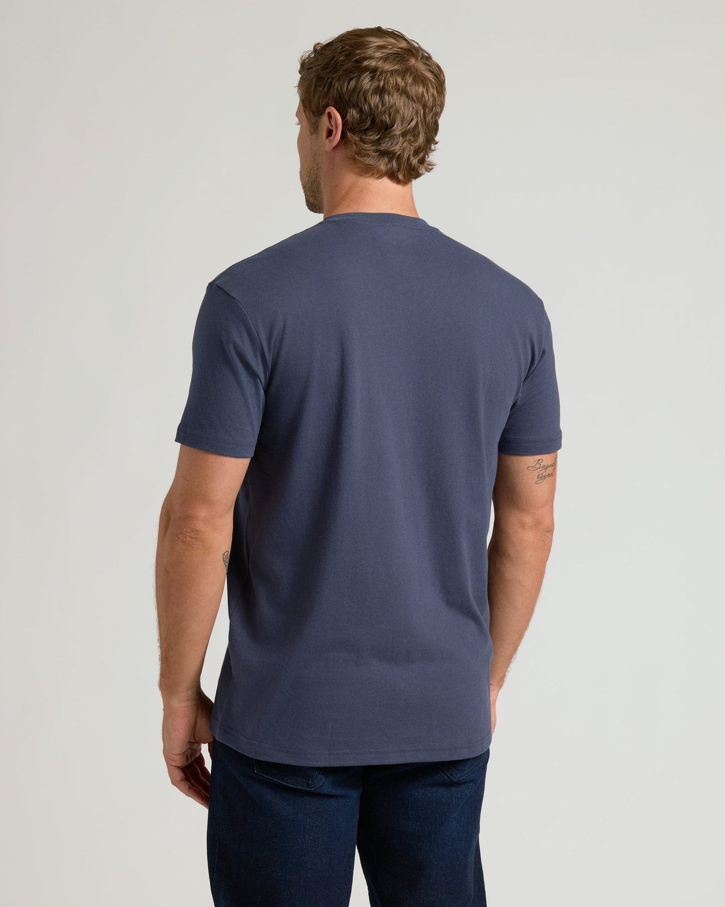 Classic Round Neck T-Shirt - Charcoal