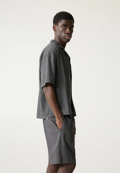 Classic Linen Shirt - Dark Grey