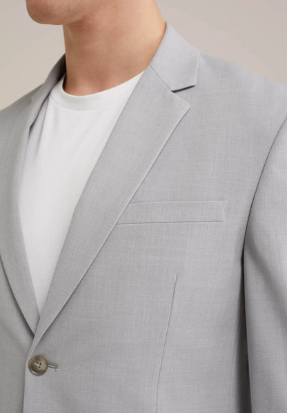 Men's Regular Fit Tailored Blazer - Light Grey