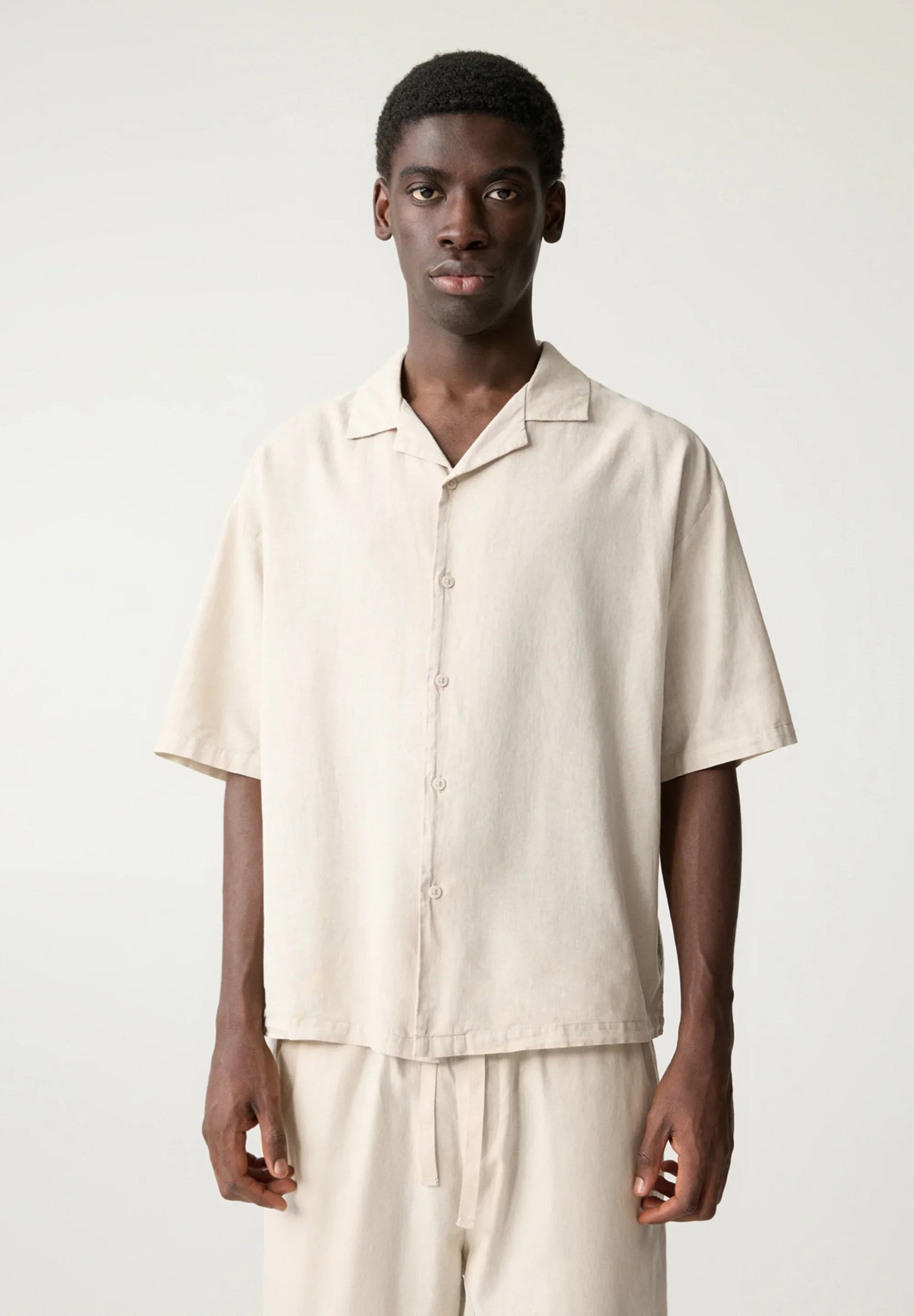 Classic Linen Shirt - Off White