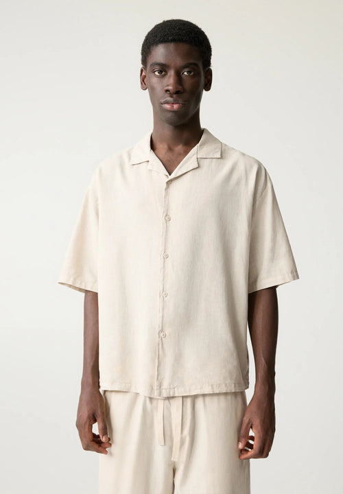 Classic Linen Shirt - Off White