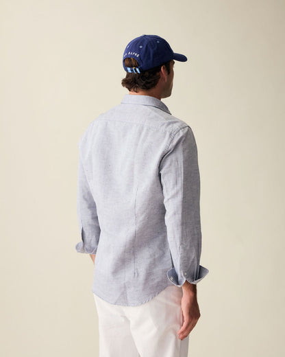 Classic Linen Shirt - Grey