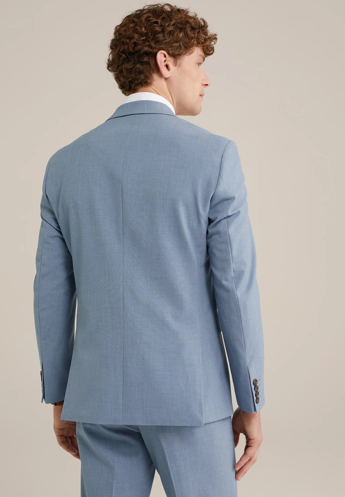 Men's Regular Fit Tailored Blazer - Light Blue