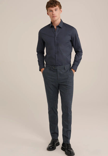 Classic Tailored Men's Shirt - Grey