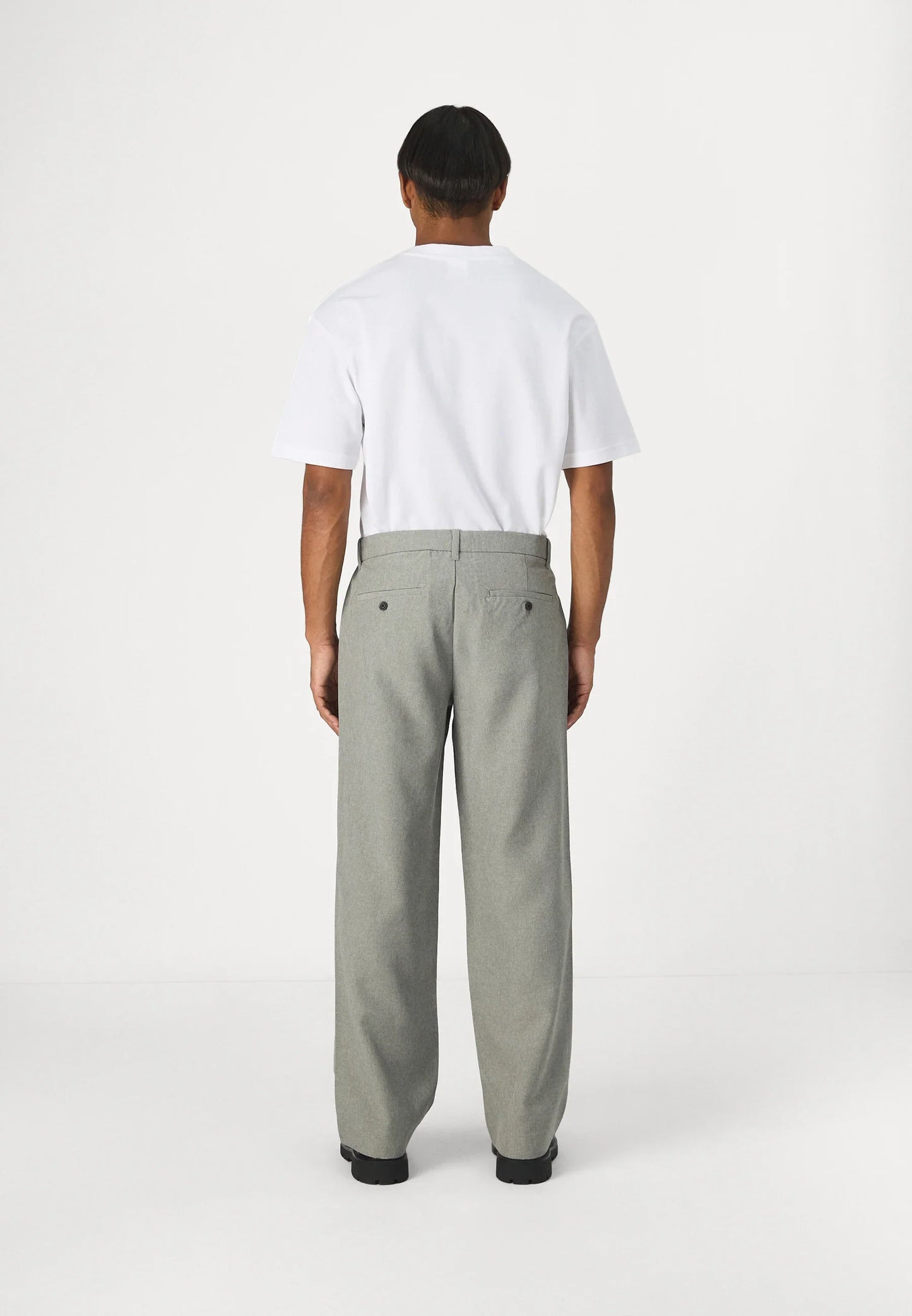 Men's Premium Fit Tailored Trousers - Grey