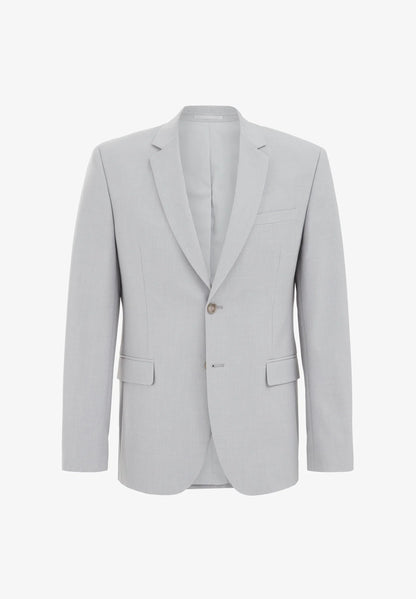 Men's Regular Fit Tailored Blazer - Light Grey