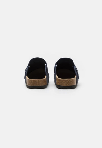 Men's Suede Sandals - Navy Blue