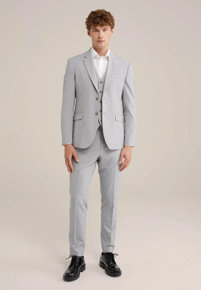 Men's Regular Fit Tailored Blazer - Light Grey