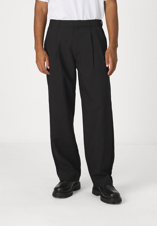 Men's Premium Fit Tailored Formal Trousers - Black